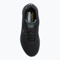 SKECHERS Herren D'Lux Walker Get Oasis Schwarz/Teal Schuhe 6