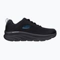 SKECHERS Herren D'Lux Walker Get Oasis Schwarz/Teal Schuhe 7