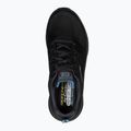 SKECHERS Herren D'Lux Walker Get Oasis Schwarz/Teal Schuhe 9