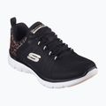 Schuhe Damen SKECHERS Flex Appeal 4.0 Wild Ballad black/leoPaard 2