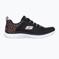 Schuhe Damen SKECHERS Flex Appeal 4.0 Wild Ballad black/leoPaard