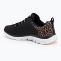 Schuhe Damen SKECHERS Flex Appeal 4.0 Wild Ballad black/leoPaard 3