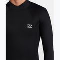 Herren-Neoprenanzug Billabong 4/3 mm Foil Back Zip black 4