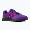 New Balance Audazo V6 Command IN Fußballschuhe für Kinder lila 10