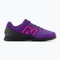 New Balance Audazo V6 Command IN Fußballschuhe für Kinder lila 11