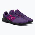New Balance Herren Fußballschuhe Audazo V6 Command IN lila-schwarz SA2IPH6.D.075 4