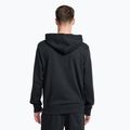 Herren Training Sweatshirt New Balance Essentials Stacked Logo French Terry Hoodie schwarz MT31537BK 5