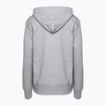 Damen Training Sweatshirt New Balance Essentials Stacked Logo French Terry Hoodie grau NBWT31533 6