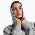 Damen Training Sweatshirt New Balance Essentials Stacked Logo French Terry Hoodie grau NBWT31533 4