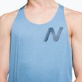 Herren Laufshirt New Balance Grafik Impact Run Singlet blau MT21276HBT 4