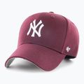 47 Marke MLB New York Yankees Raised Basic MVP Baseballmütze dunkel kastanienbraun