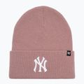 Wintermütze 47 Brand MLB New York Yankees Haymaker mauve