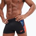 Herren Speedo ECO END+ Splice Schwimmshorts schwarz/orange 9