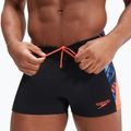 Herren Speedo ECO END+ Splice Schwimmshorts schwarz/orange 10