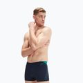 Herren Speedo Hyper Boom Splice Schwimm-Boxershorts navy/grün 6