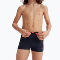 Speedo Hyper Boom Logo Splice Kinder-Badehose navy/orange 13