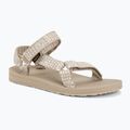 Teva Original Universal Damen Sandalen Ätzung Feder grau