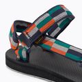Herren Teva Original Universal Retro-Block totale Finsternis Wandern Sandalen 8