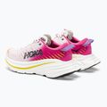 Damen Laufschuhe HOKA Bondi X blanc de blanc/rosa Schafgarbe 3