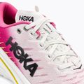 Damen Laufschuhe HOKA Bondi X blanc de blanc/rosa Schafgarbe 8