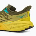 HOKA Speedgoat 5 Herren Laufschuhe grün-gelb 1123157-APFR 10