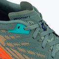 HOKA Speedgoat 5 Herren Laufschuhe grün-orange 1123157-TMOR 8