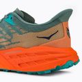 HOKA Speedgoat 5 Herren Laufschuhe grün-orange 1123157-TMOR 10