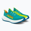 HOKA Herren Laufschuhe Carbon X 3 blau/gelb 1123192-CEPR 3