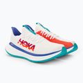 Herren Laufschuhe HOKA Carbon X 3 weiß/flame 4