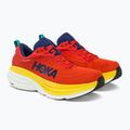 HOKA Bondi 8 Herren Laufschuhe rot 1123202-RAFL 4