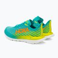 HOKA Mach 5 Herren Laufschuhe blau/gelb 1127893-CEPR 4