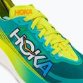 HOKA Rocket X 2 Herren Laufschuhe blau/gelb 1127927-CEPR 10