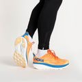 Herren Laufschuhe HOKA Clifton 9 Wide vibrant orange/impala 2