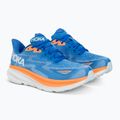 HOKA Clifton 9 Wide coastal sky/all aboard men's running schuhe 4