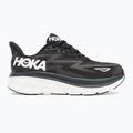 Damen Laufschuhe HOKA Clifton 9 Wide schwarz/weiss 2