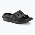 HOKA ORA Recovery Slide 3 schwarz/schwarz Pantoletten