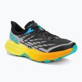 Herren Laufschuhe HOKA Speedgoat 5 schwarz/abends primrose