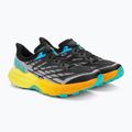 Herren Laufschuhe HOKA Speedgoat 5 schwarz/abends primrose 4