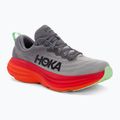 Herren HOKA Bondi 8 castlerock/flame Laufschuhe