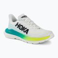 Damen Laufschuhe HOKA Mach 5 weiß/blau Glas