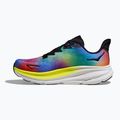 Damen Laufschuhe HOKA Clifton 9 schwarz/multi 9