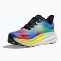 Damen Laufschuhe HOKA Clifton 9 schwarz/multi 10