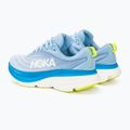 Herren HOKA Bondi 8 Wide airy blau/diva blau Laufschuhe 4