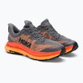 Herren Laufschuhe HOKA Mafate Speed 4 castlerock/schwarz 4