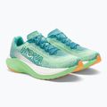 Herren Laufschuhe HOKA Mach X ocean mist/lime glow 4
