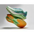 Herren Laufschuhe HOKA Mach X ocean mist/lime glow 22