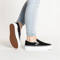 Vans UA Classic Slip-On Stackform schwarz/true white Schuhe 2