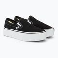 Vans UA Classic Slip-On Stackform schwarz/true white Schuhe 5