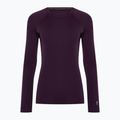 Damen Smartwool Merino 250 Baselayer Crew Boxed Thermo-Longsleeve lila iris heather 3