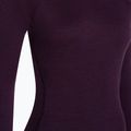 Damen-Thermoaktivshirt Smartwool Merino 250 Baselayer Crew Boxed purple iris heather 5